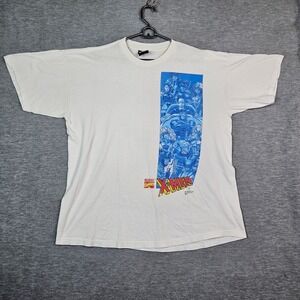 Vintage 1994 Marvel X-Men T-Shirt Signal Artwear White Graphic Mens XL 90s Comic